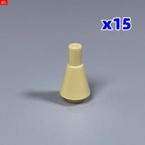 MOC Bricks Food Ice Cream Cone 11610 53119 City Educational DIY Constructing Blocks Children's Toys Dolls