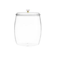 Sealed Jars with Lids Airtight Storage Containers Large Capacity Transparent Container for Cereal Snack Coffee Tea S