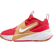 Nike Team Hustle D 12 žemi vaikiški krepšinio bateliai Raudoni Balti Vaikams HF6280-603 28