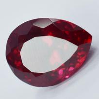 Natural Red Ruby Oval Cut 14.5 Ct CERTIFIED 14x12 mm Loose Gemstone For Gift 13.2 mm approx