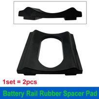 Rubber Pad Hailong Battery Case Parts Max G56 G70 Battery Rail Shockproof Rubber Spacer Mount Pad Downtube For DIY Bracket Rubber Pad-1set