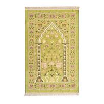 Maldingumo kilimas Klūpėjimo kilimėlis Maldingumo kilimas Hui Maldingumo veltinis Maldos kilimėlis Arabiškas Skalbiamas mašinoje Ramadanas Aukščiausios kokybės 70x108cm beige