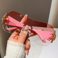 Sunglasses Women Large Frame Y2K Sun Glasses Diamond Inlaid Street Photography Outdoor Decorative Glasses Sunglasses for Men