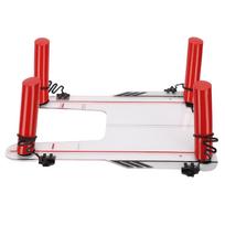 Club Swing Trainer Aiming Hitting Trainer Swing Training Mirror 4 Red Hook and Loop Fastener Directional Rods Acrylic