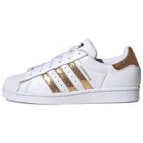 Adidas Wmns Superstar 'White Gold Sequins' Women's G55658 36⅔