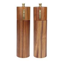 Sandalwood Pepper Grinder with Ceramic Core for Sea Salt and BBQ Seasonings