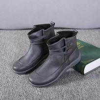 Women's British-Style Chelsea Boots 2026 - Autumn/Winter Large Size 43, Flat-Soled, Short Heel 41