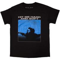 Billie Eilish Hit Me Hard And Soft Marškinėliai Unisex Marškinėliai M blue