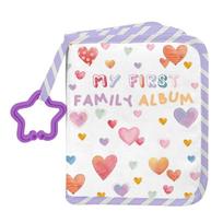 Baby's My Firsts Family Album Soft Photo Cloth Book Animal My Firsts Book of Photos Baby Memory Album Gift for Newborns 1
