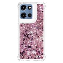 For Motorola Moto G 5G 2025 Cover Glitter Quicksand Dynamic Liquid Case on For Funda Motorola G 2025 Moto G 2025 Phone Case Etui For Moto G 5G 2025