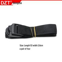 4.2CM Spike Garden Soil Aeration Shoes - Self-Leveling Lawn Tools black