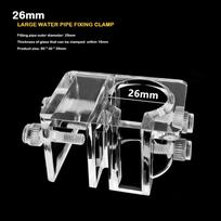 Large Pipe Hose Bracket Acrylic Material Aquarium Clip Holder Pipe Fixing Bracket  Pet Supplies 26mm
