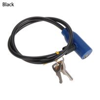 Portable With 2 Keys Security Steel Chain Cycling Scooter Safety Cable Anti-Theft Bicycle Lock