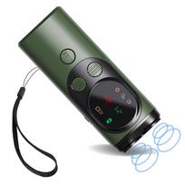 Didelės galios ultragarsinis šunų atbaidytuvas Anti Barking Device Šunų atbaidytuvas Žievės atbaidytuvas LCD skaitmeninis ekranas su LED žibintuvėliu žalia