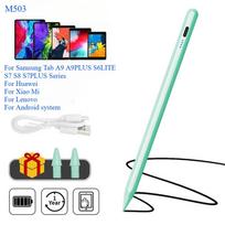 Universal Stylus Pen For Samsung Tab A9 plus S10 A8 S7 S6lite Capacitive Touch Pen For Huawei M9 Pro 12.7 M10plus žalia