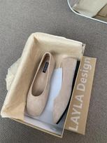 Flat-bottomed commuter versatile single shoes women's shoes 2025 spring and autumn new round head black work shoes suede light mouth Doudou shoes 35