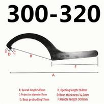 Crescent Hook Wrench