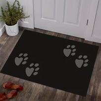 wipe Your Paws   Door Mat Cat and Dog Paws Theme Rug WELCOME Rug Living Room Bedroom Entry Doormat Pet Owner's Gift 40x60cm
