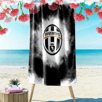 Juventus Football Club Beach Towel Suitable for Various Scenarios Such As Kitchen, Bathroom and Beach Swimming 70cmx140cm(27x55inch)