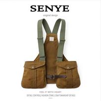 American retro hip-hop multi-functional vest men's tide brand outdoor function wind fishing camping pocket wear vest tide M