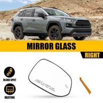 Right Passenger Side Mirror Glass Heated w/ Blind Spot For Toyota Rav4 -2025