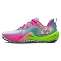 Under Armour Spawn 5 White Lime Pink Unisex 3026285-100 43