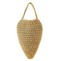 Large Crochet Wasp Nest Decoy Faux Hanging Fake Hornet Nest Wasp Intimidate for Outdoor Garden Yard Camping Eaves S