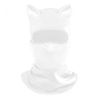 Fashion Quick Dry Balaclava Face Mask Breathable Ice Silk Motorcycle Mask Sun Protection Neck Cover Summer