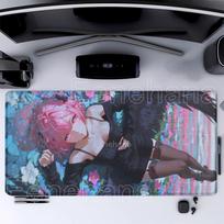 Remielle Dan Zenless Zone Zero Mouse Pad kawaii Anime Girl ZZZ Gaming esports Mousepad Keyboard HD Printing overlock PC Desk Mat 300X800X2MM