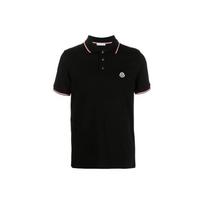 Moncler Maglia Polo Shirt Black Men Tops 8A703-00-84556-999 M