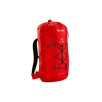 Arcteryx Alpha 40L FL Large Capacity Sports Drawstring Outdoor Bag Unisex bags Orange 25813 Red