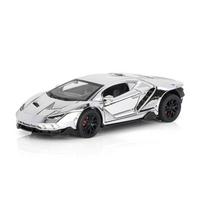(No Box) Simulation 1:32 Electroplating 750G800 War Horse Alloy Car Model Ornament Toy