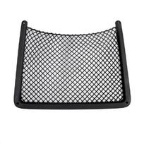 Car Rear Seat Back String Net Mesh Storage Pocket Organizer For  A4 B8 A5 Q3 A3 A6 C7 Q5 B9 Q7 Auto Interior Accessories
