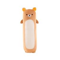 Cute easy bear long throw pillow bedside cushion pillow dormitory bed long throw pillow sleeping doll pillow raw 60 cm 0.37kg