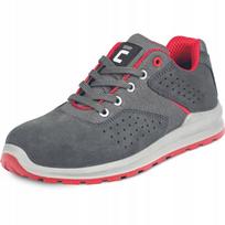 Grimma safety shoes with toe cap and anti-puncture insert, gray. S1P size 41