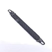 Replacement Paracord Handle For Tactical Bags Durable Woven Carry Strap With Metal Hook Universal Molle Backpack Water Bottle