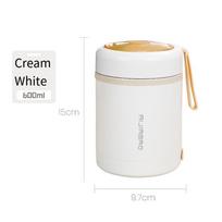 600ML USB Electric Heated Lunch Box Portable Picnic Milk Drink Food Warmer Stainless Steel Food Insulated Container for Camping