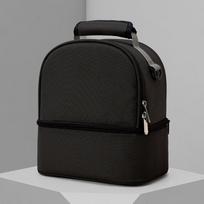 Fashion Insulation Double Layer Pack Solid Color Large Capacity Mommy Bag Cool Travel Picnic Portable Food Handbag Baby Bags
