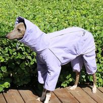 Atsparus vandeniui šuns lietpaltis Italija kurtas Whippet striukė Apsauganti nuo saulės Reguliuojama aukšta apykaklė Užtrauktukas Gyvūno lietpaltis Lauko pasivaikščiojimui S
