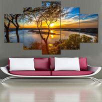 Beautiful Sunrise Natural Landscape Posters Tableau HD Print Painting, Modular Pictures, Canvas Wall Art, Modern Home Decor 20X35 20X45 20X55CM