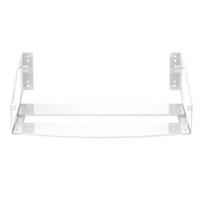 Speaker Stand Audio Support Holder Vertical & Horizontal Audio for  Built-in Cable Management & Premium Alloy