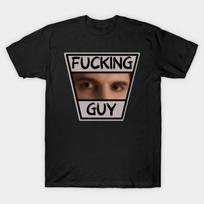 Men Black Print T-shirt Nandor'S Favorite Phrase No-Cut Heat Transfer Print Cotton Tshirt S