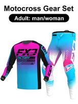 motocross gear set Enduro cross Jersey Pant Kits Racer Gear Set Off-road Mens Kits Women's mountain Downhill Motorcycle MX S-30