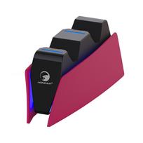 Controller Charging Station 3705 with Dual Fast Charger Dock for PS5 Controller with LED Charging Indicators raudona