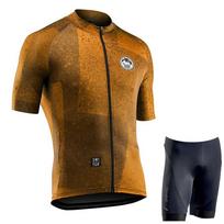 Cycling Bib Shorts Men's Vendull Mountain Bike Jersey Clothing Summer Complete Racing Bicycle Clothes Quick-Dry Sports Set XS（old）