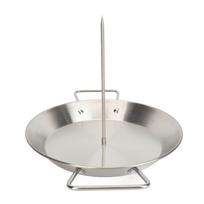Vertical Skewer Grill Stainless Steel Detachable Multi Functional BBQ Grill for Family Gathering Without Brush L