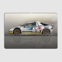 Classic Car Rallye RS200 Martin Schanche Rally Racing Retro Poster Metal Sign Garage Club Room Wall Decor Custom Tin Home Decor 20x30cm（7.8x11.8inch）