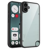 CMF By Nothing Phone 1 Case Air Cushion Shockproof Silicone Bumper Clear Matte Back Cover Hard Phone Case for Nothing CMF Phone1 Pc + tpu&Nothing CMF Phone 1 juoda