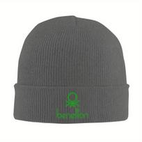 Benettons Kepurės su pomponu logotipas Megzta kepurė Lauko galvos apdangalas Moteriškos vyriškos kepurės Rudens grafinis madingas Bonnet kepurės Dovanų idėja