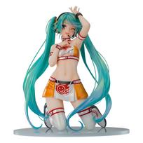 Hatsune Miku GT Project Racing Miku 2010 Art by Kentaro Yabuki Scale Plastic Painted Complete Figure M04338 Ver. 1/7